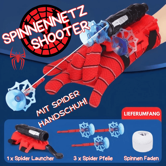 Superhelden-Spinnennetzwerfer Set